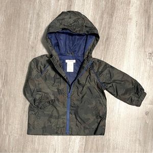 Joe Fresh Windbreaker / raincoat / Jacket NWOT camo 3-6M